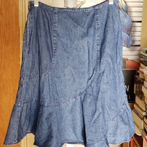 Harold's Size 8 Denim Skirt